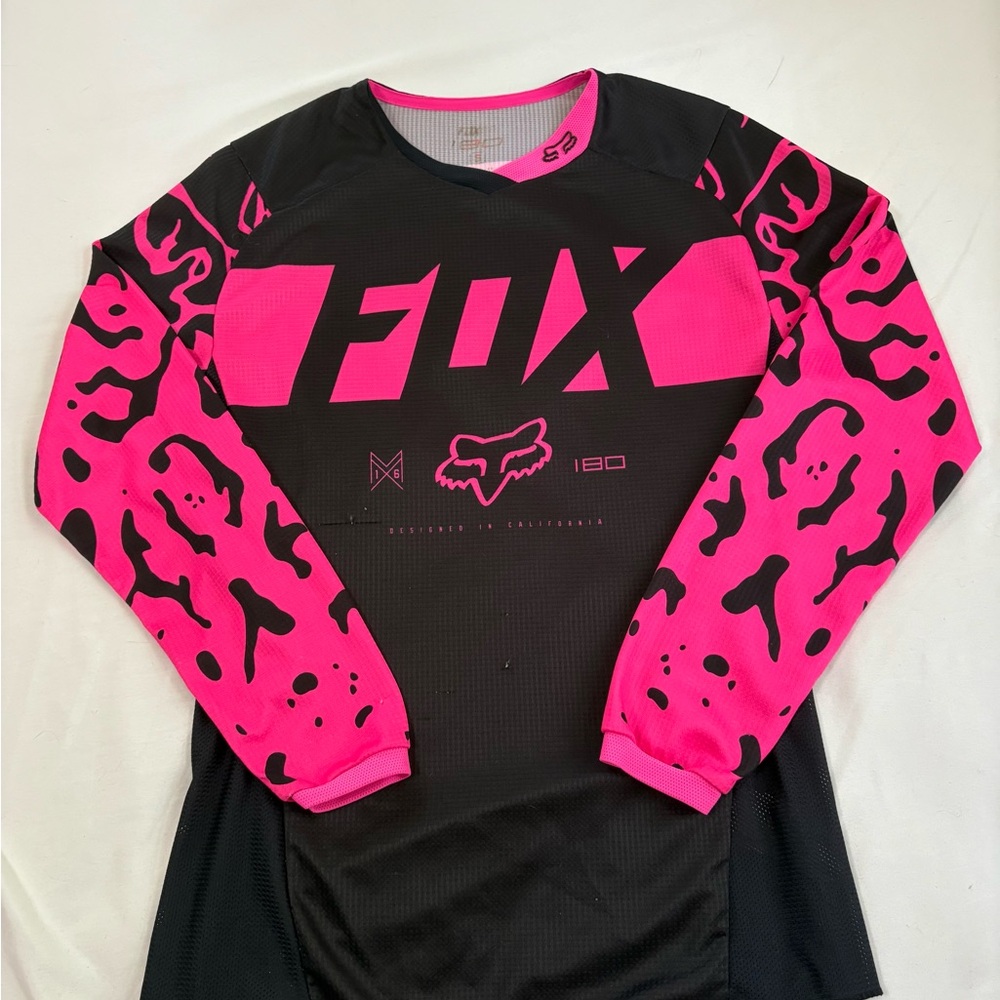 Fox Racing Black and Pink Jersey
